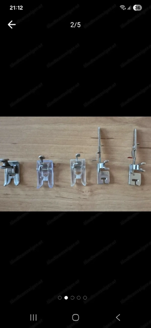 11 + 1 Nähfüße für PFAFF 262 Automatik per Stück Bild 7
