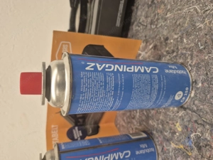Campingkocher Piezo-Zündung + 2 Gaskartuschen  Bild 4
