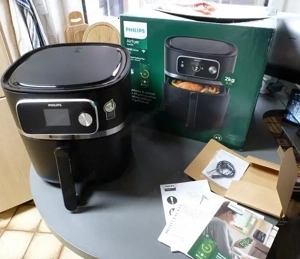 PHILIPS HD9880 90 Airfryer Combi XXL avec thermom tre alimentaire 7000 Series 8.3 Bild 3