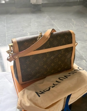 LOUIS VUITTON Dauphine Soft GM Schultertasche M47149 Monogramme Bild 2