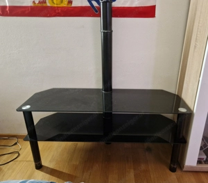 Ferseherregal Schwarz 