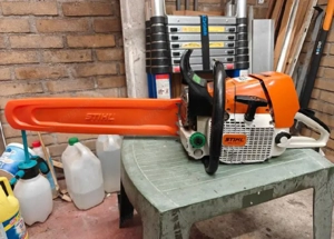 Stihl MS 460c Kettensäge Bild 3