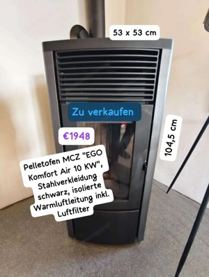 Pelletofen MCZ  Bild 2