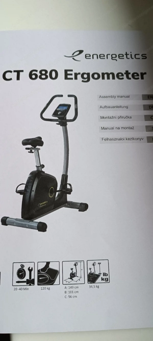 Energetics Ergometer CT 680 Bild 3