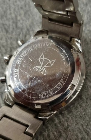 Armbanduhr Otto Fuchs, Fuchsfelge, Edelstahl, Limitierte Edition Bild 3