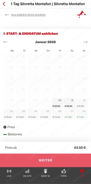 2x Tageskarte Ski Montafon Samstag 31.01.2026 Bild 2
