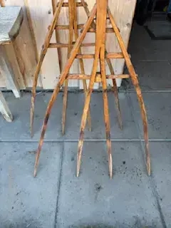 Heugabel aus Holz Bild 2