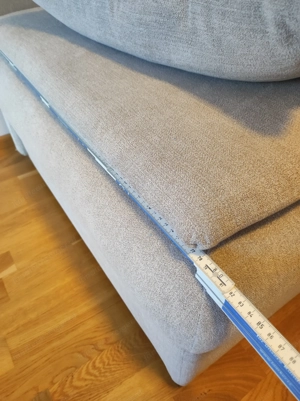 Schlafsofa ausziehbar Beige Bild 2