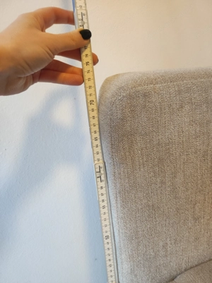 Schlafsofa ausziehbar Beige Bild 4