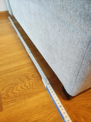 Schlafsofa ausziehbar Beige Bild 3