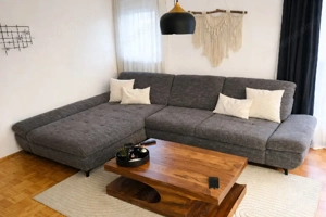 Große L-Couch in Grau 270x320cm Bild 2