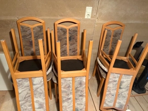 Esstisch ausziehbar + 6 Stühle Bild 4