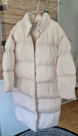 ASOS DESIGN Puffer Mantel   Creme   Neu & Ungetragen Bild 4