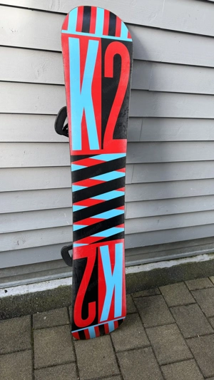 K2 Snowboard + Burton Bindung Bild 4