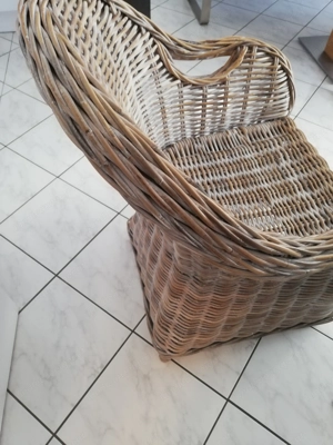 Korbsessel Bild 2