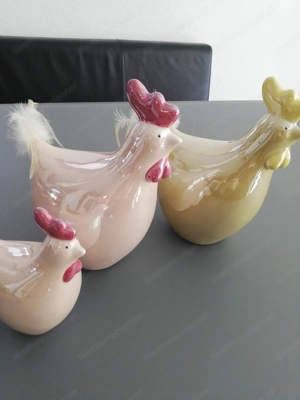 Osterdeko aus Keramik  Bild 3