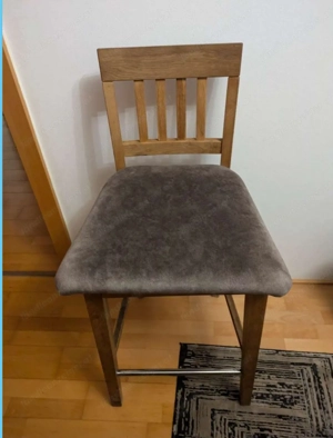 Hochtisch bartisch mit Barhocker  Bild 3