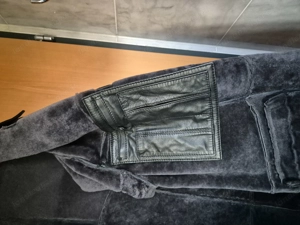 Herren Lederjacke Kurzmantel Lammfell Gr.L  Bild 3