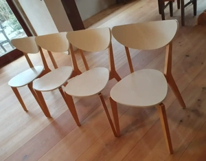 4 Holz-Stühle "IKEA Nordmyra" Bild 3
