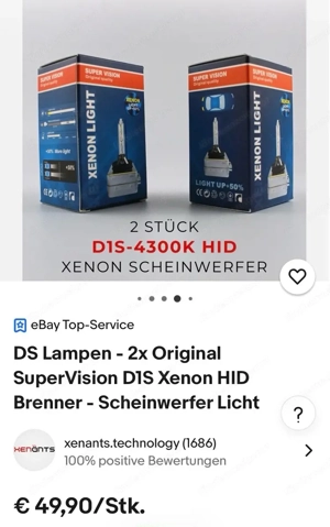 D1S Xenon Scheinwerfer Bild 4