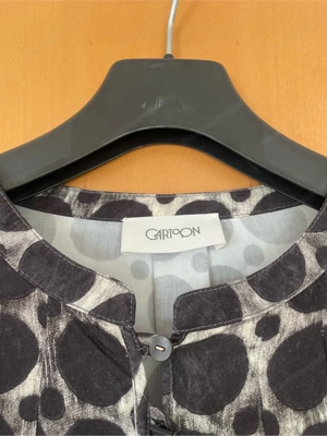 gemusterte Bluse Bild 2