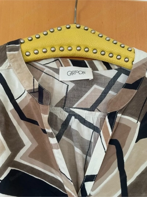 gemusterte Bluse Bild 2