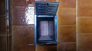 Kachelofen mit Sitzbank Bild 4