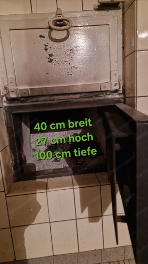 Kachelofen mit Sitzbank Bild 9