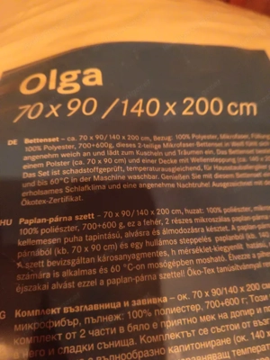 Bettdecke + Kopfpolster NEU! Bild 2