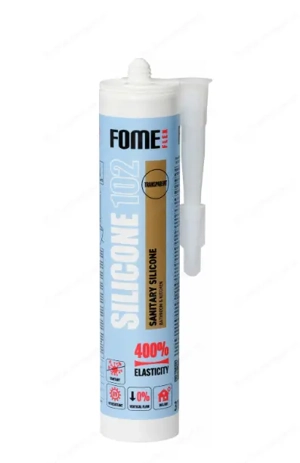 Silikon Transparent und Weiss N Sanitär neutral, nicht Agressiv 