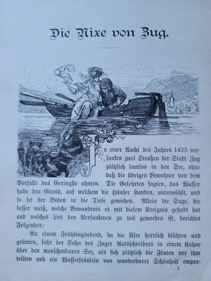 Schweizer Sagenbuch erzählt von Adolph Frey Bild 4