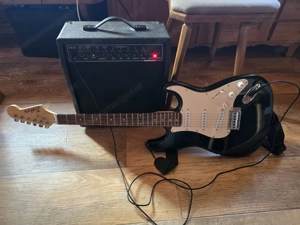 E Gitarre mit verstärker  Bakers e-gitarre Anfänger Kinder Bild 2