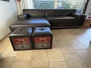 Ledercouch, Sofa, Couch, Leder Bild 2
