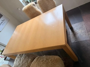 ESSTISCH Tisch 160x100 Holz Buche ausziehbar NP 3000,00 Bild 2