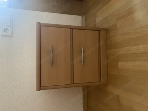 Schlafzimmer Holz mit Kasten, Bett und Nachrkästchen Bild 5