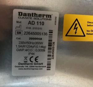 Luftentfeuchter Aerial  AD 110 Wandmontage Bild 5