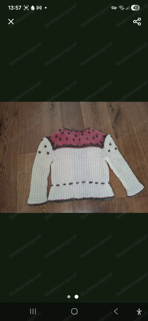Strickjacke handgemacht Bild 2