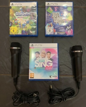 PlayStation 5 Disc Disc 825GB, Headset + 11 Spielen+2Controllers und Zubehör Bild 2