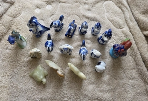 Sammler-Figuren   Porzellan & Stein   Set oder einzeln 