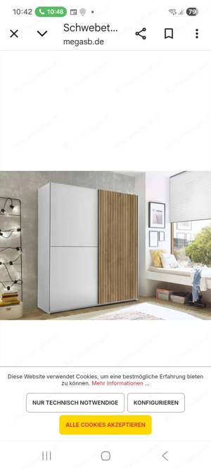 Schwebetührenschrank  Bild 2