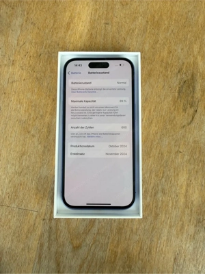 iphone 16 blau neuwertig  Bild 2