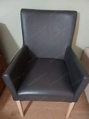 2 Echtleder Sessel 