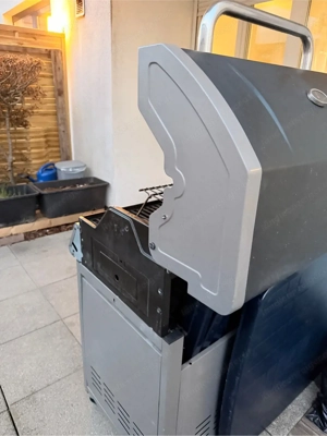 Gasgrill 4 Brenner + Seitenbrenner mit Unterschrank Bild 4
