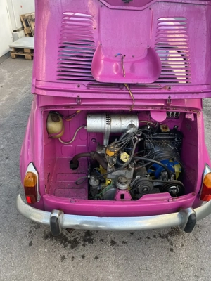 seat 600 1971 oldtimer Bild 2