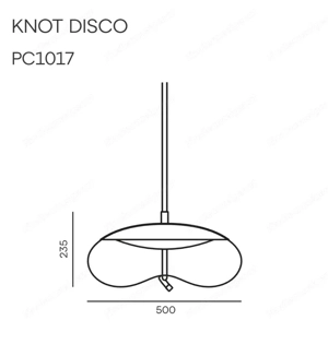 Knot Disco Pendelleuchte Bild 2