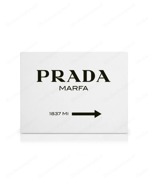 Prada Wandbild 120x80