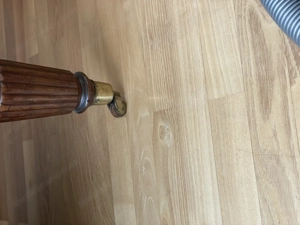 Zweiersofa antik mit Lederrollen Bild 2