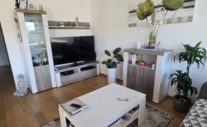 Wohwand mit Tisch und Kommode Bild 2