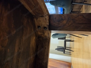 Esstisch mit Bank & 4 Stühlen zu verkaufen Bild 4