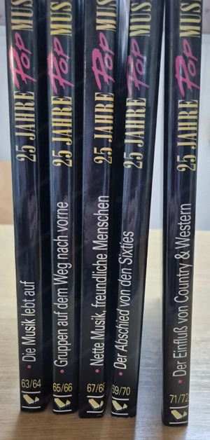 5 Bücher "25 Jahre PoP Musik" von 1963-1972 Bild 6